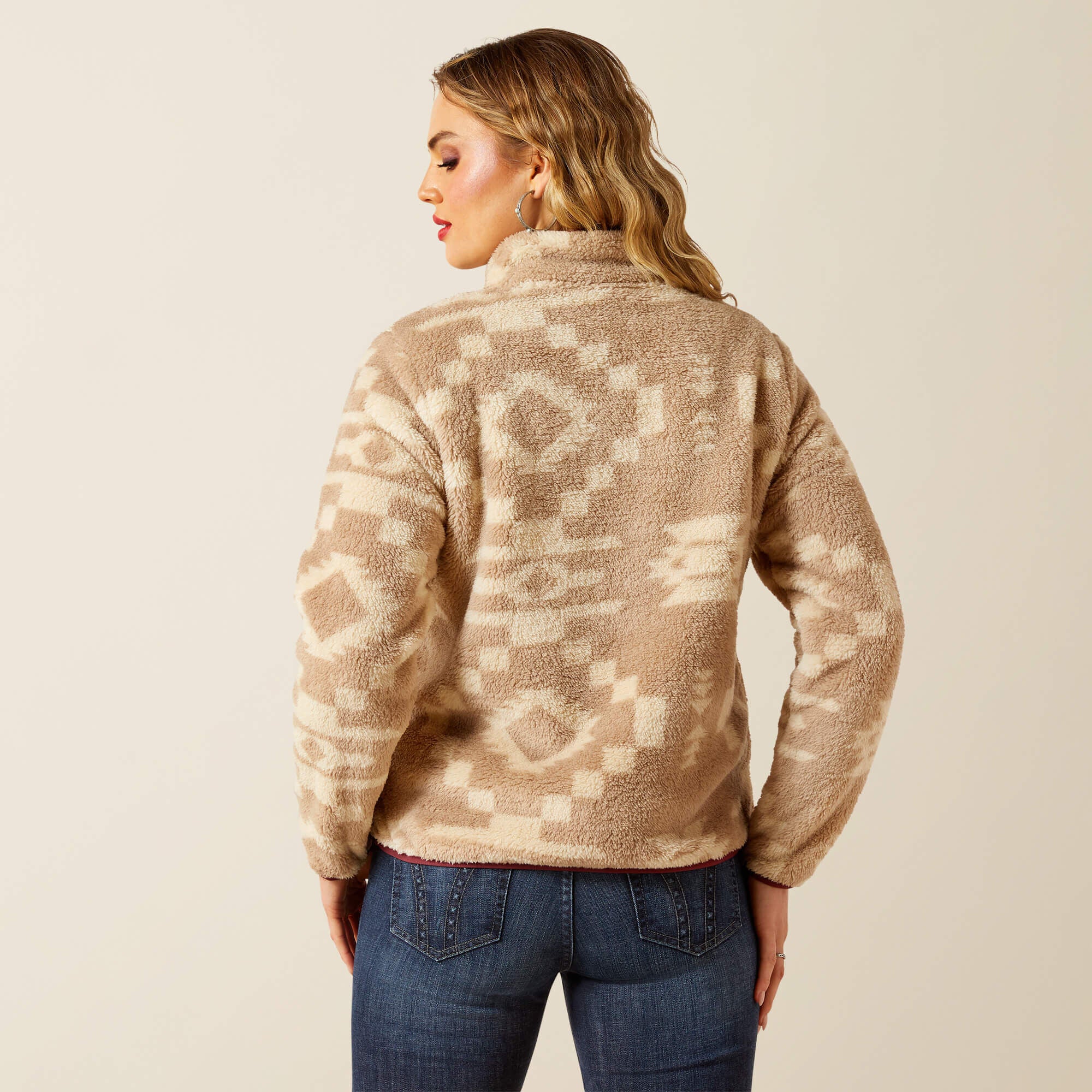Ariat Berber Snap Front Sweatshirt Women|Trends