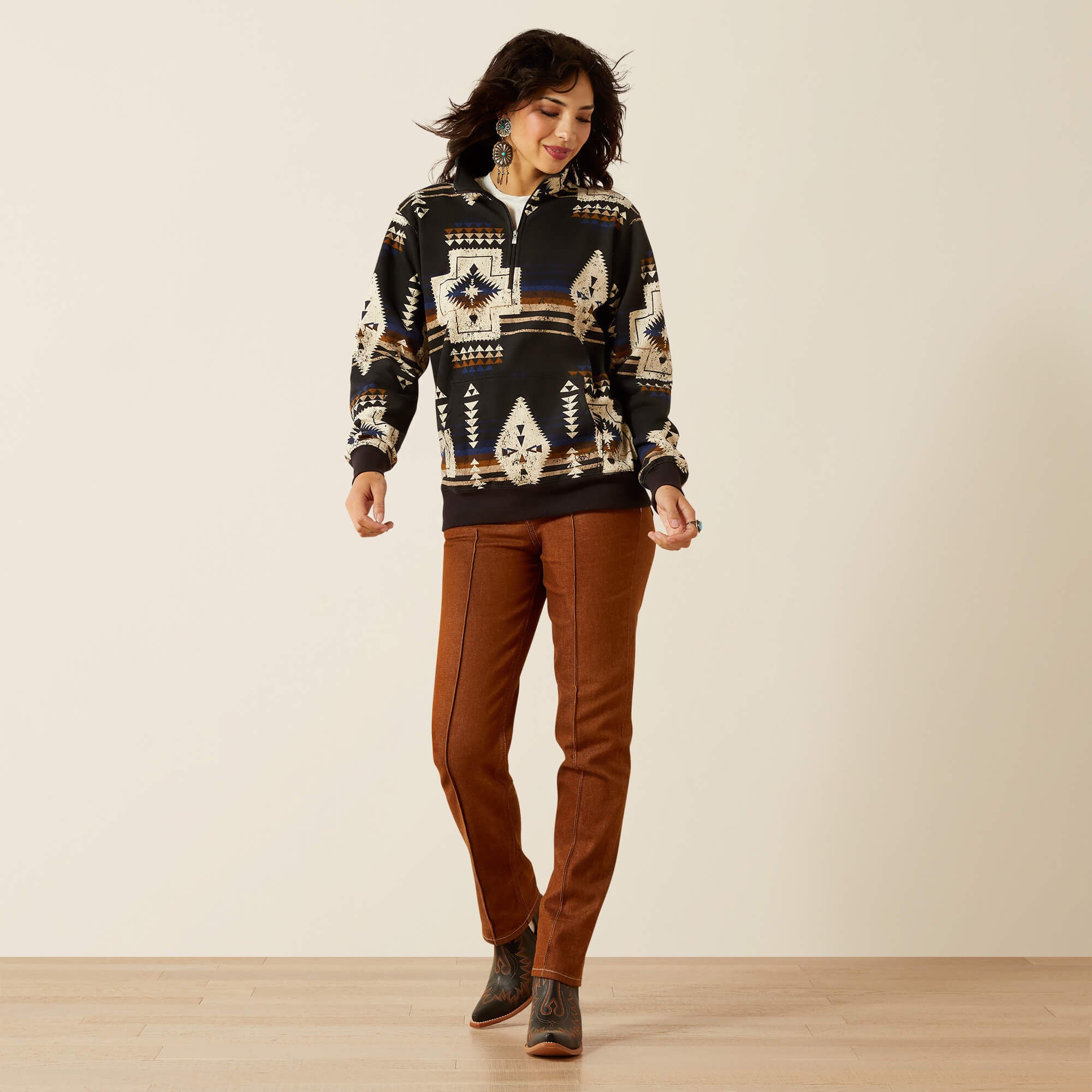Ariat Sienna 1/2 Zip Sweatshirt Women