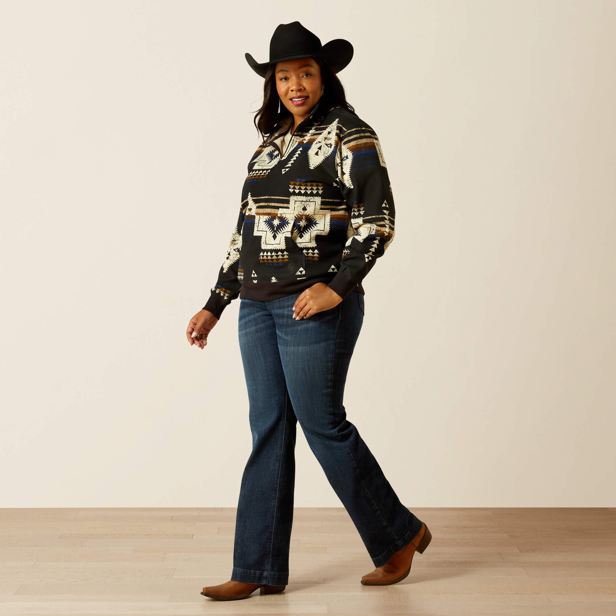 Ariat Sienna 1/2 Zip Sweatshirt Women
