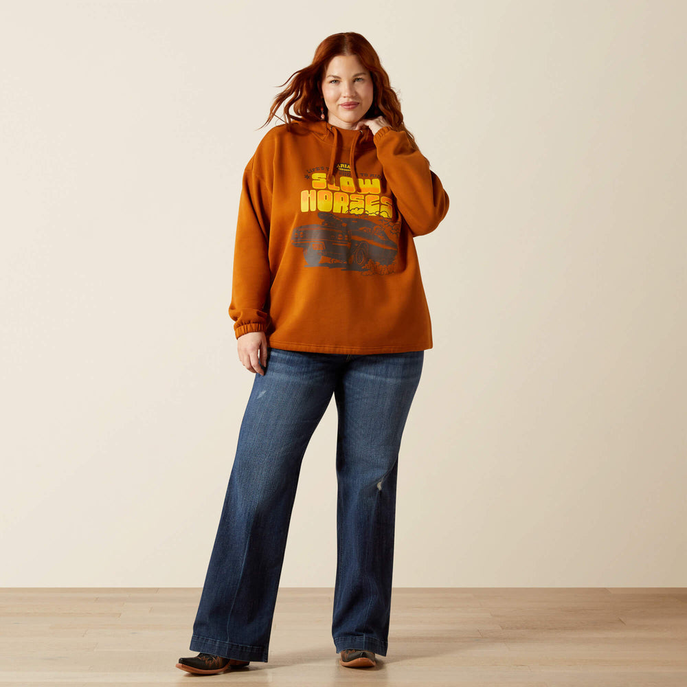 Ariat Essential Sendero Slow Horses Hoodie Women|Trends
