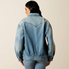 Ariat Cheyenne Denim Bomber Jacket Women|Trends