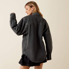 Ariat Lux Oversized Denim Jacket Women|Trends