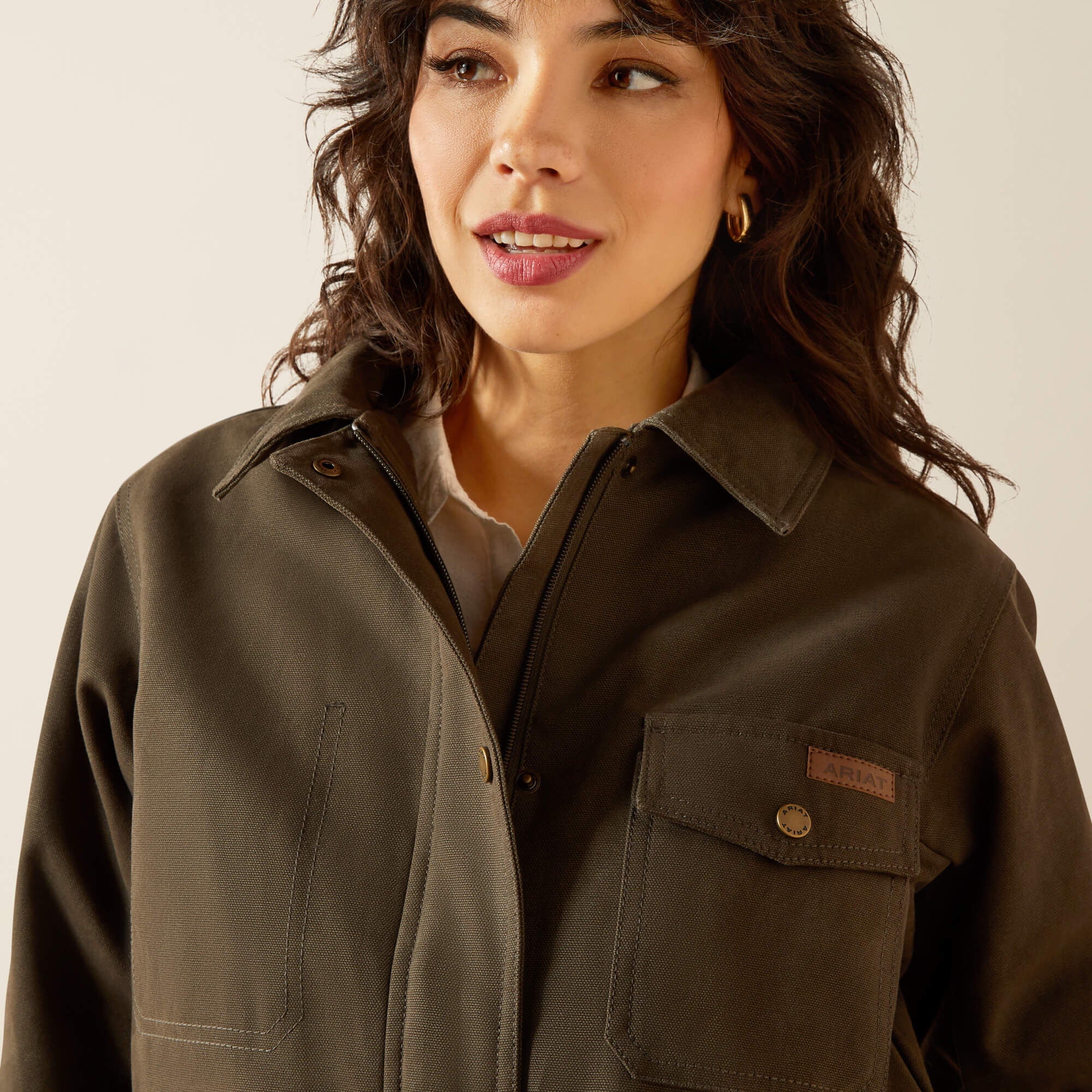 Ariat Western Canvas Chore Jacket Women