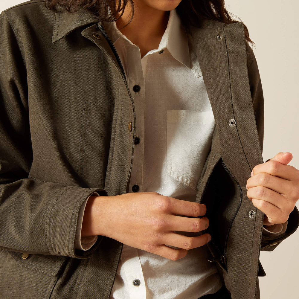 Ariat Western Canvas Chore Jacket Women