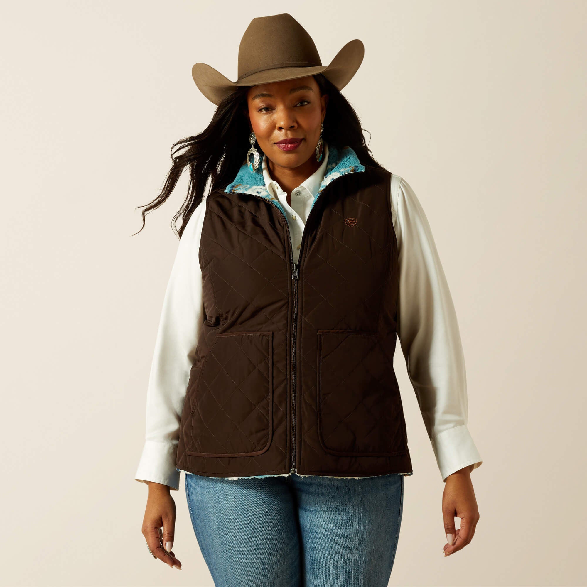 Ariat Dilon 2.0 Reversible Insulated Vest Women|Trends