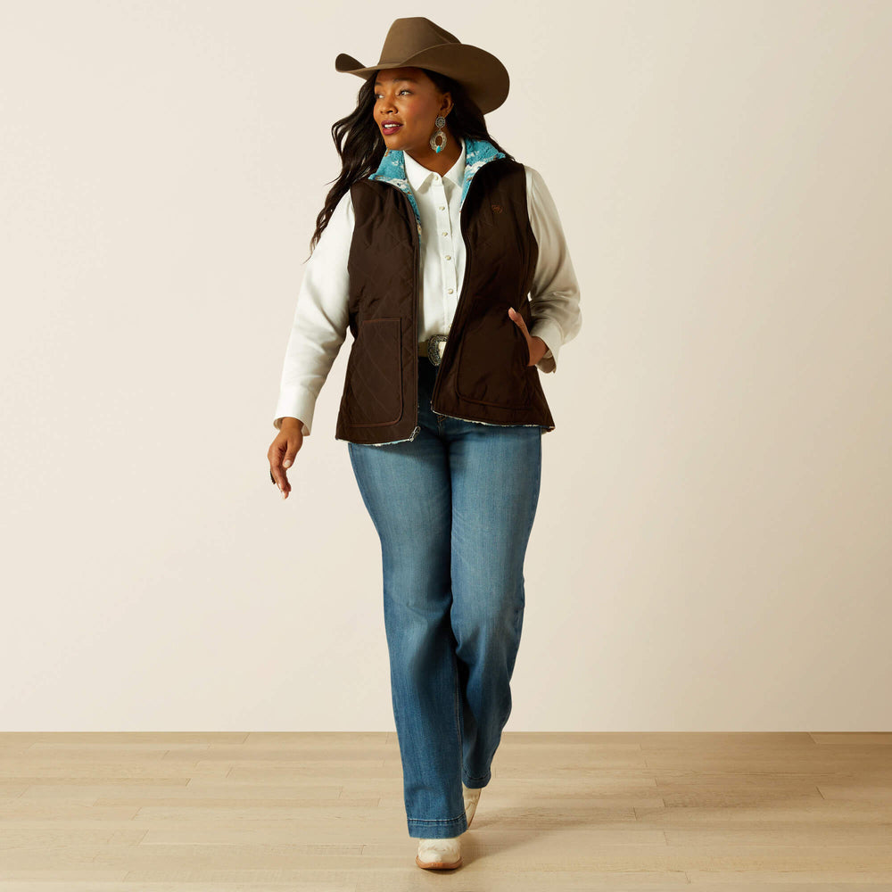 Ariat Dilon 2.0 Reversible Insulated Vest Women|Trends