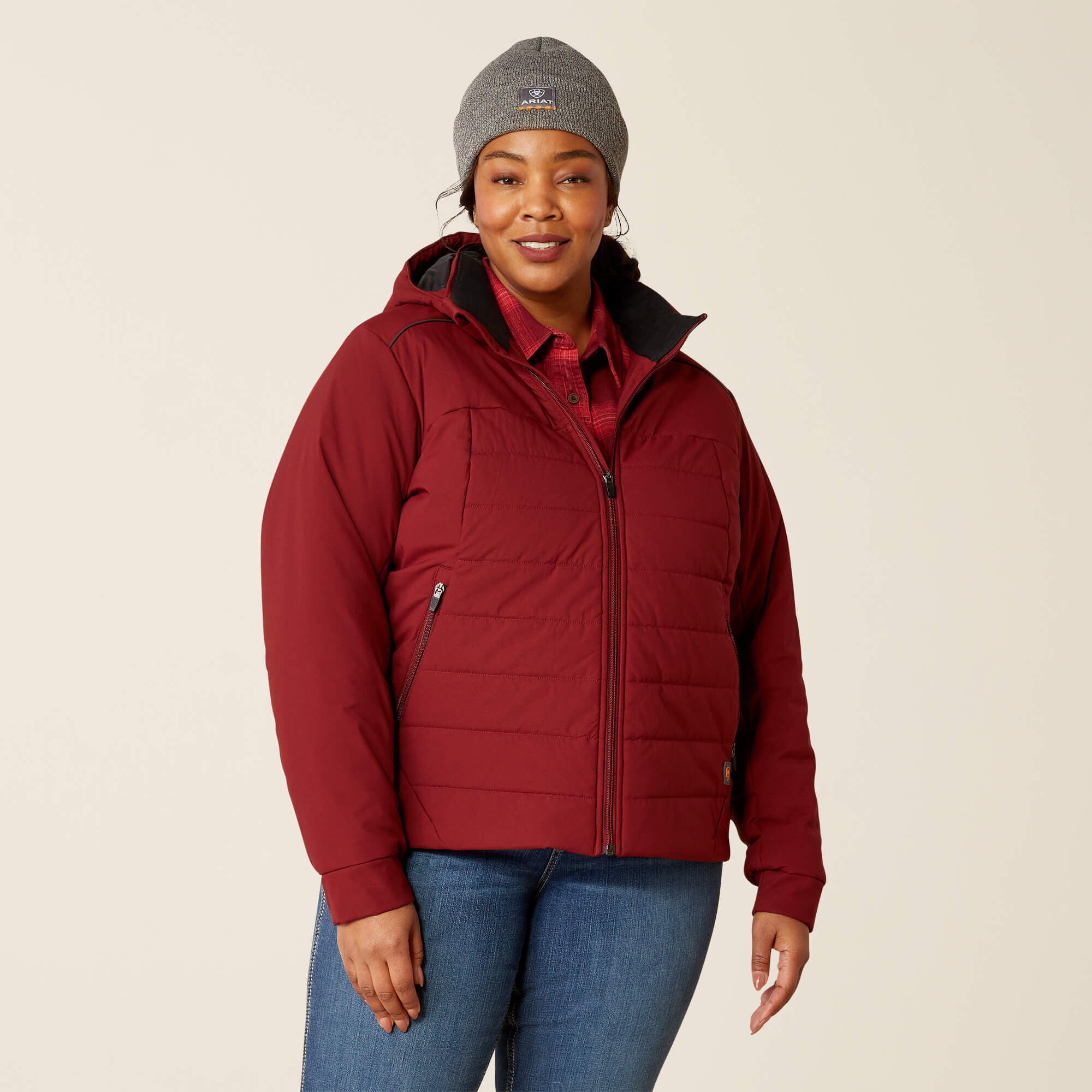 Ariat Rebar Valkyrie Stretch Canvas Insulated Jacket Women