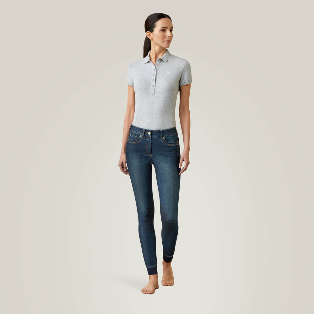 Ariat Halo Denim Knee Patch Breech Women|Trends