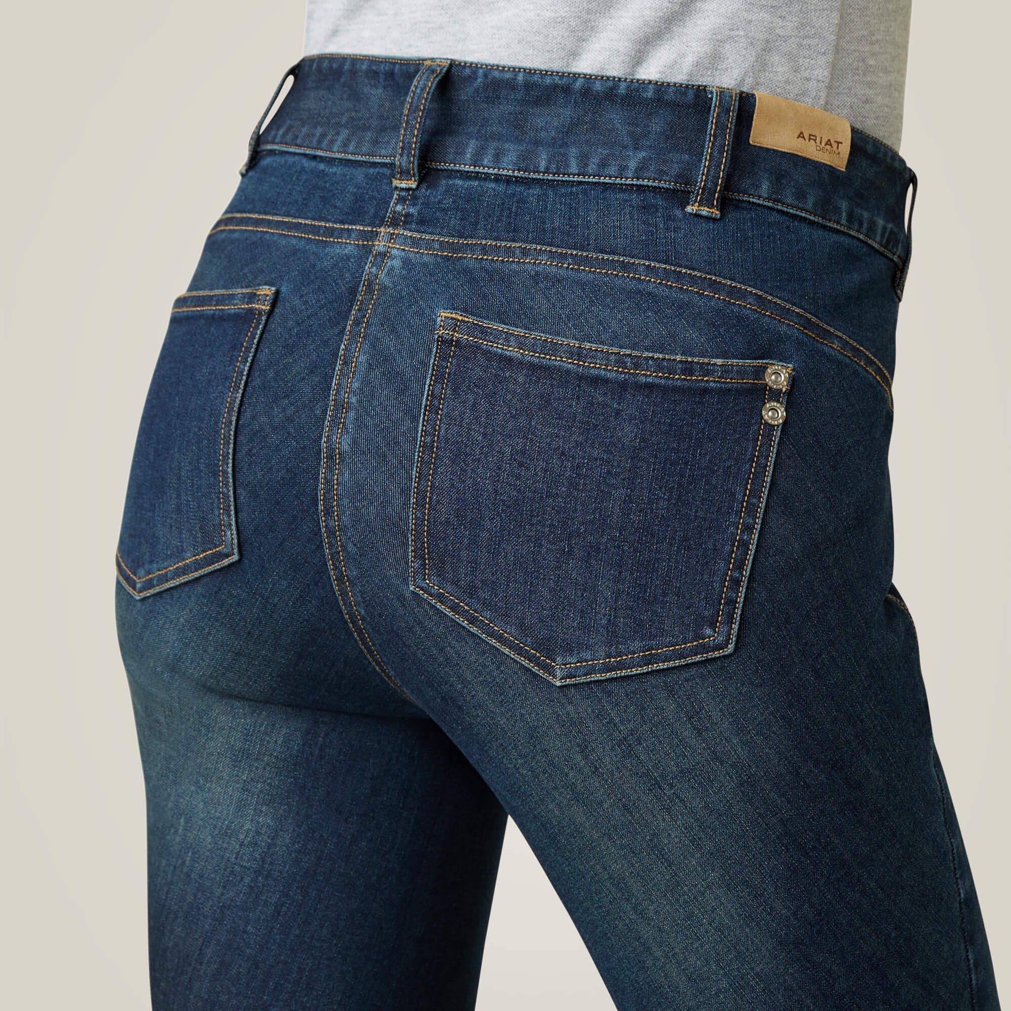 Ariat Halo Denim Knee Patch Breech Women|Trends