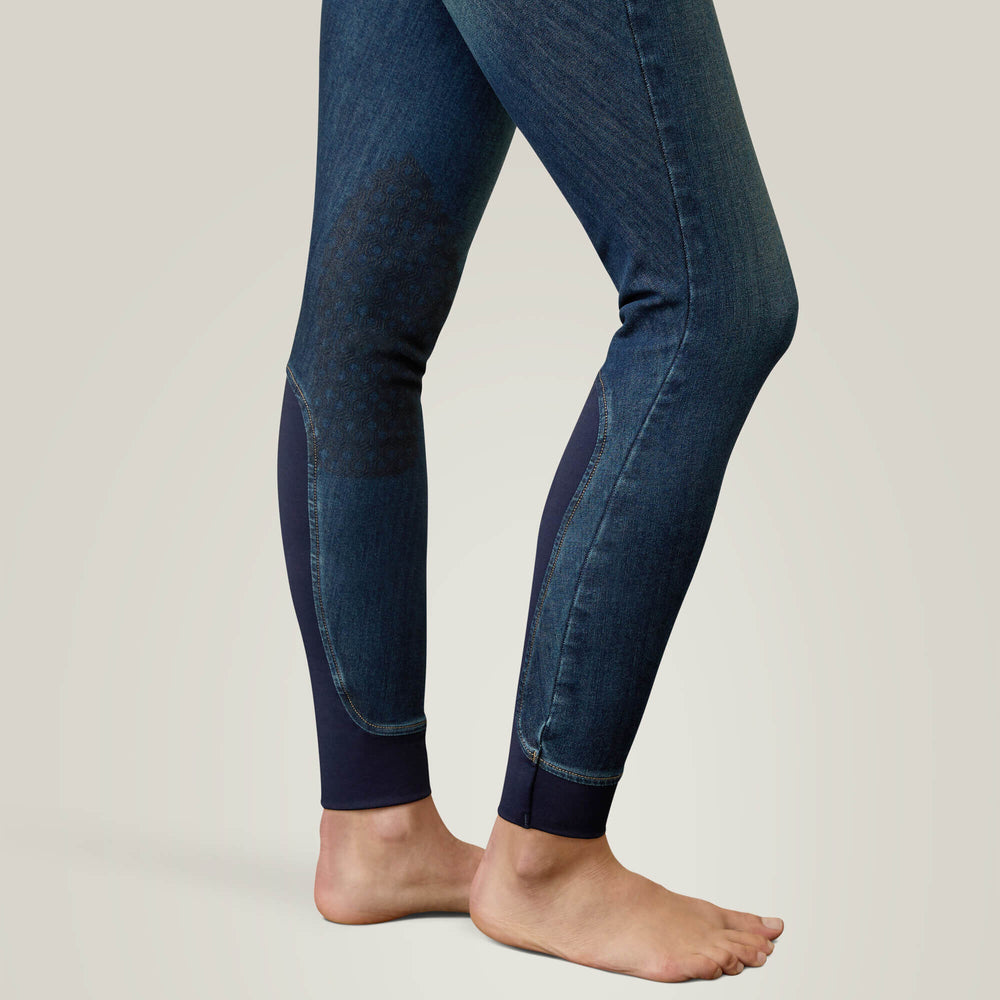 Ariat Halo Denim Knee Patch Breech Women|Trends