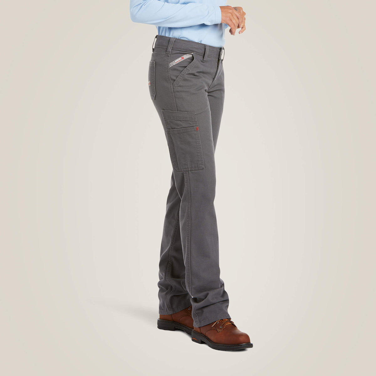 Ariat FR Stretch DuraLight Canvas Stackable Straight Leg Pant Women