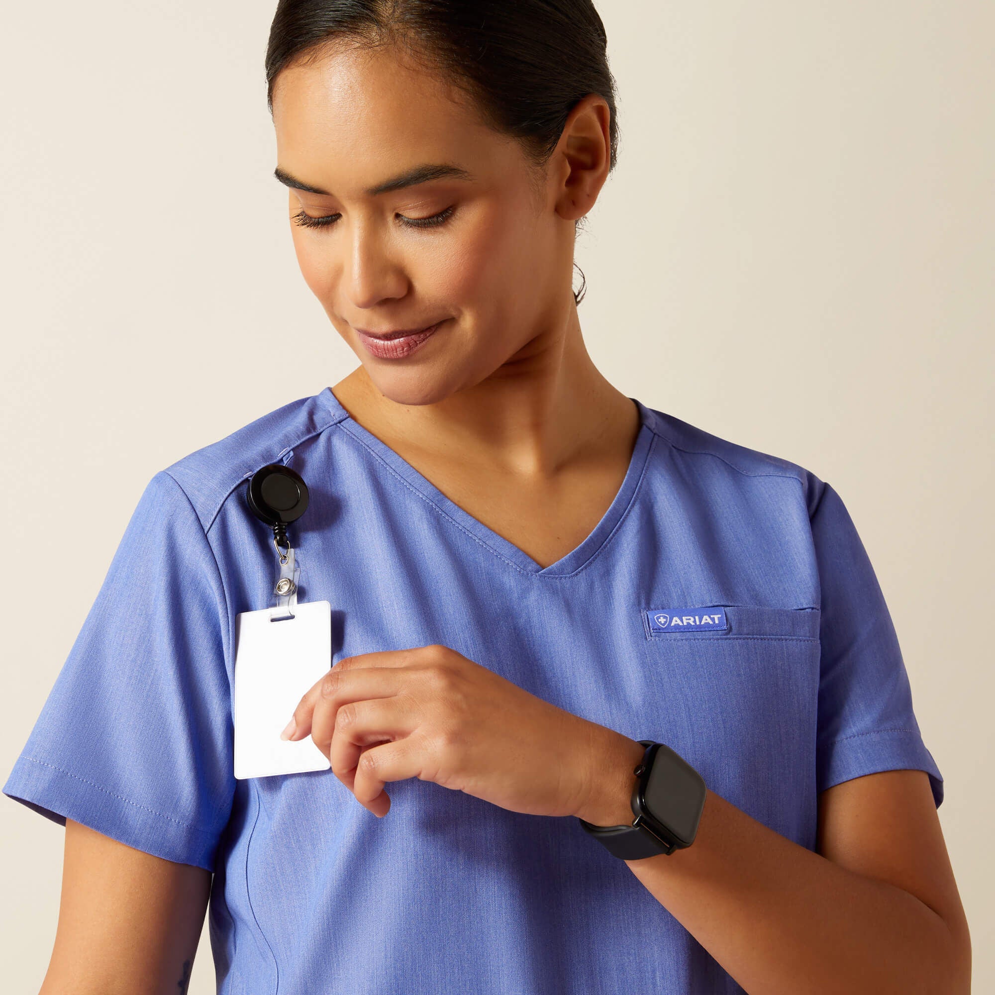 Ariat Clara 6 Pocket Scrub Top Women