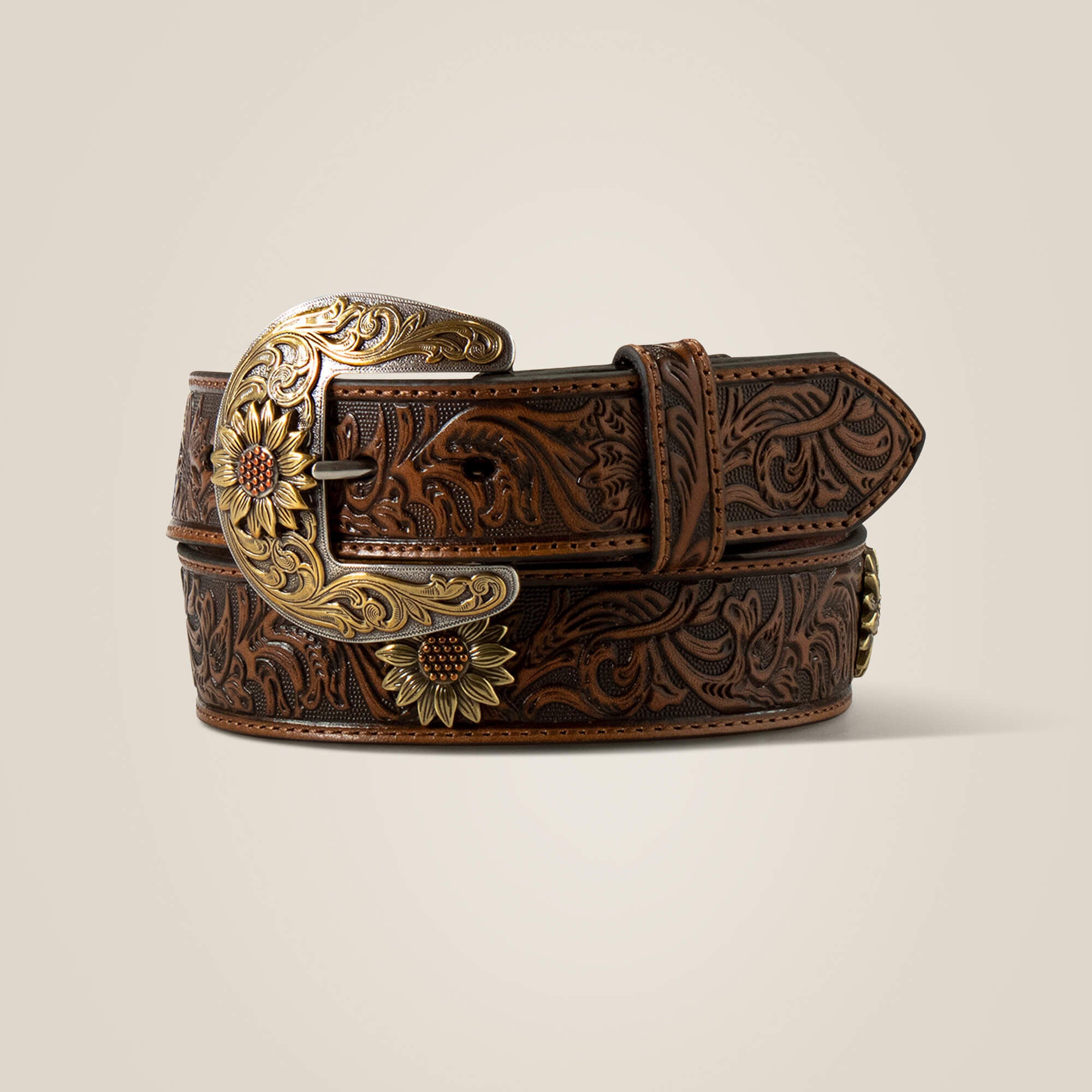 Ariat Sunflower Medallion Belt Women|Trends