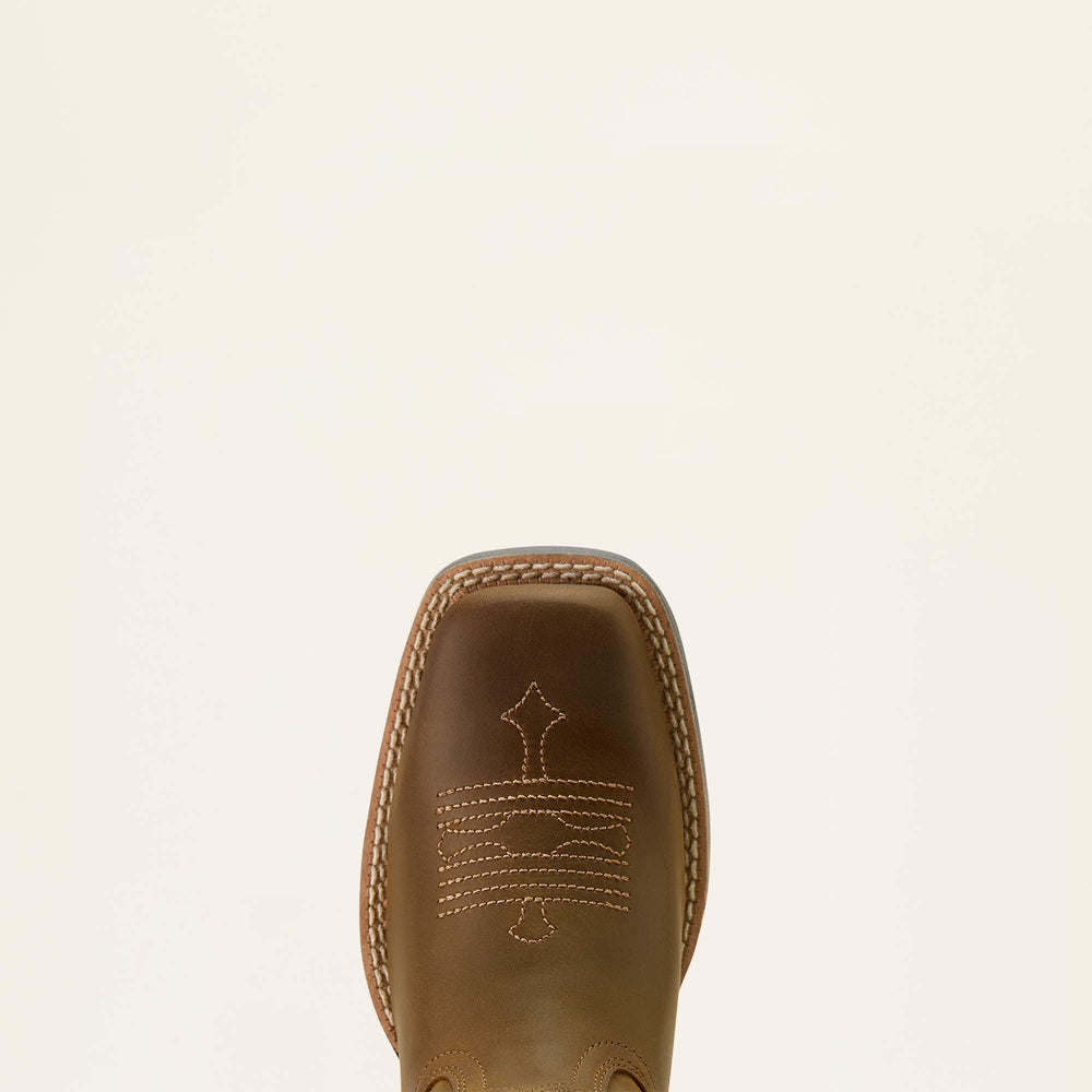 Ariat Tombstone Wide Square Toe Western Boot Kids
