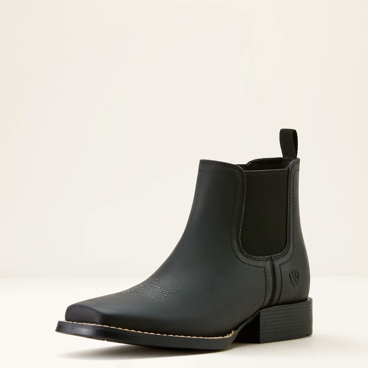 Ariat Booker Chelsea Wide Square Toe Western Boot Kids