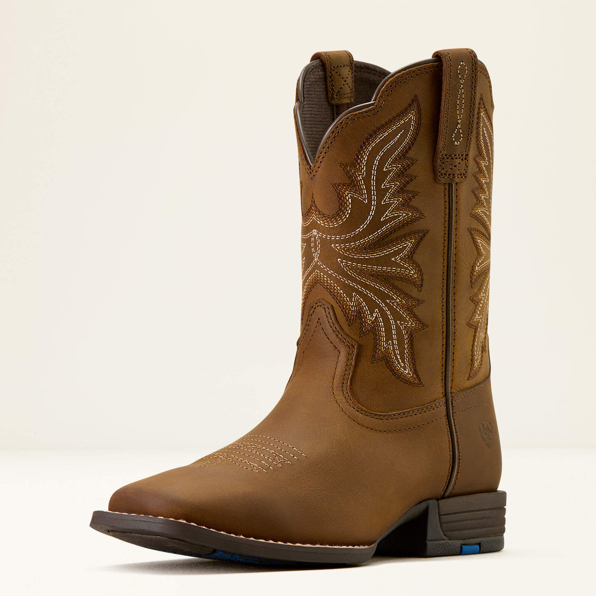 Ariat Westwood Wide Square Toe Western Boot Kids