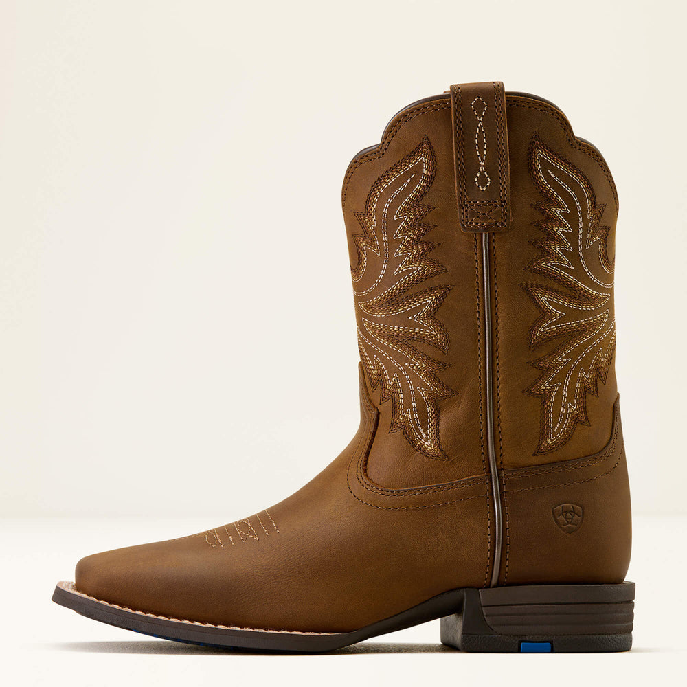Ariat Westwood Wide Square Toe Western Boot Kids