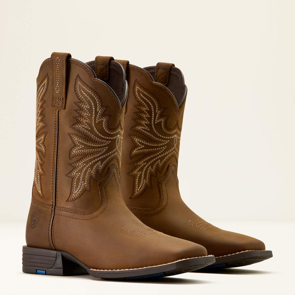 Ariat Westwood Wide Square Toe Western Boot Kids