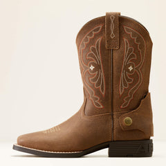Ariat Quickdraw EZ Zip Western Boot Kids
