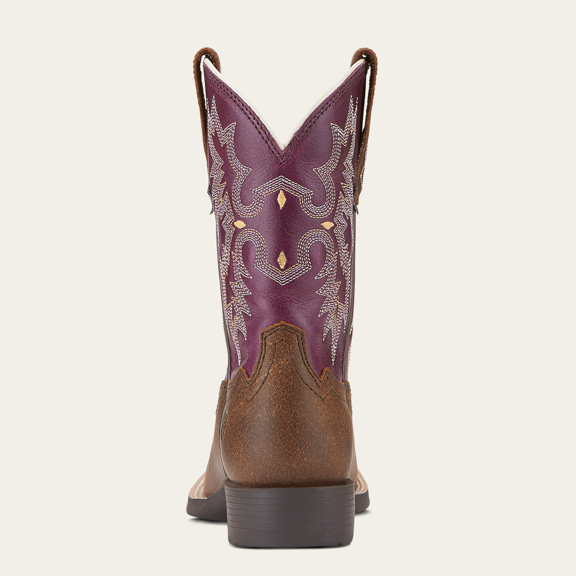 Ariat Tombstone Wide Square Toe Western Boot Kids