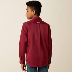 Ariat Team Logo Twill Classic Fit Shirt Kids