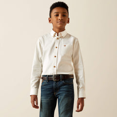 Ariat Solid Twill Classic Fit Shirt Kids