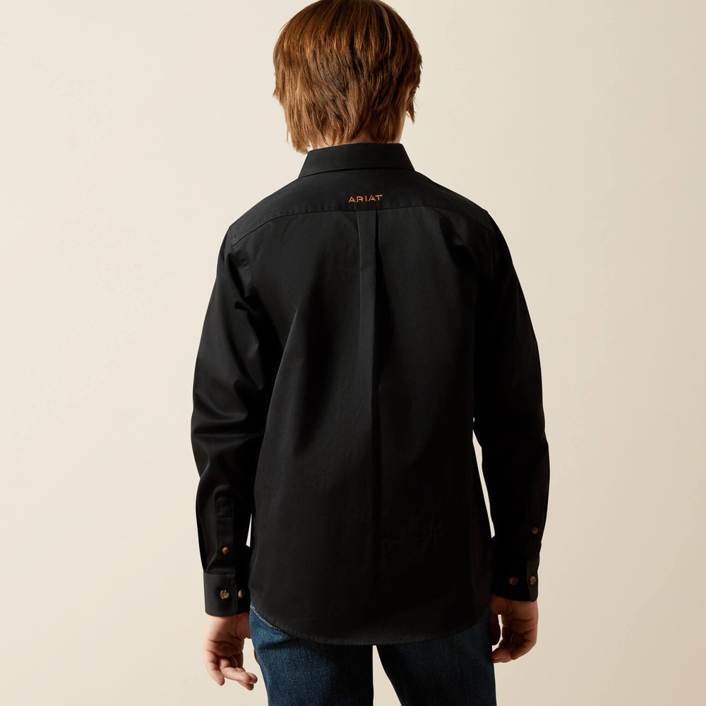 Ariat Solid Twill Classic Fit Shirt Kids
