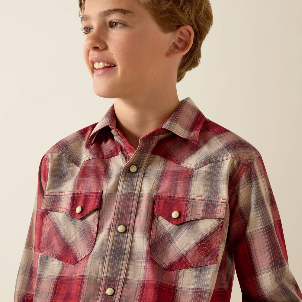 Ariat Retro Hawthorn Snap Shirt Kids