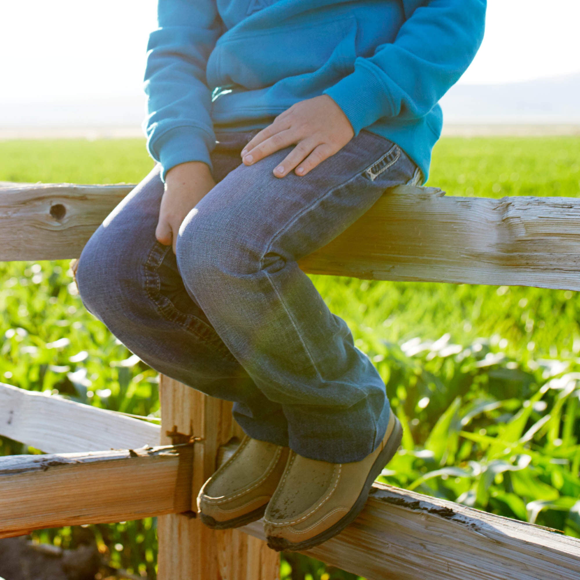 Ariat B4 Relaxed Boundary Boot Cut Jean Kids