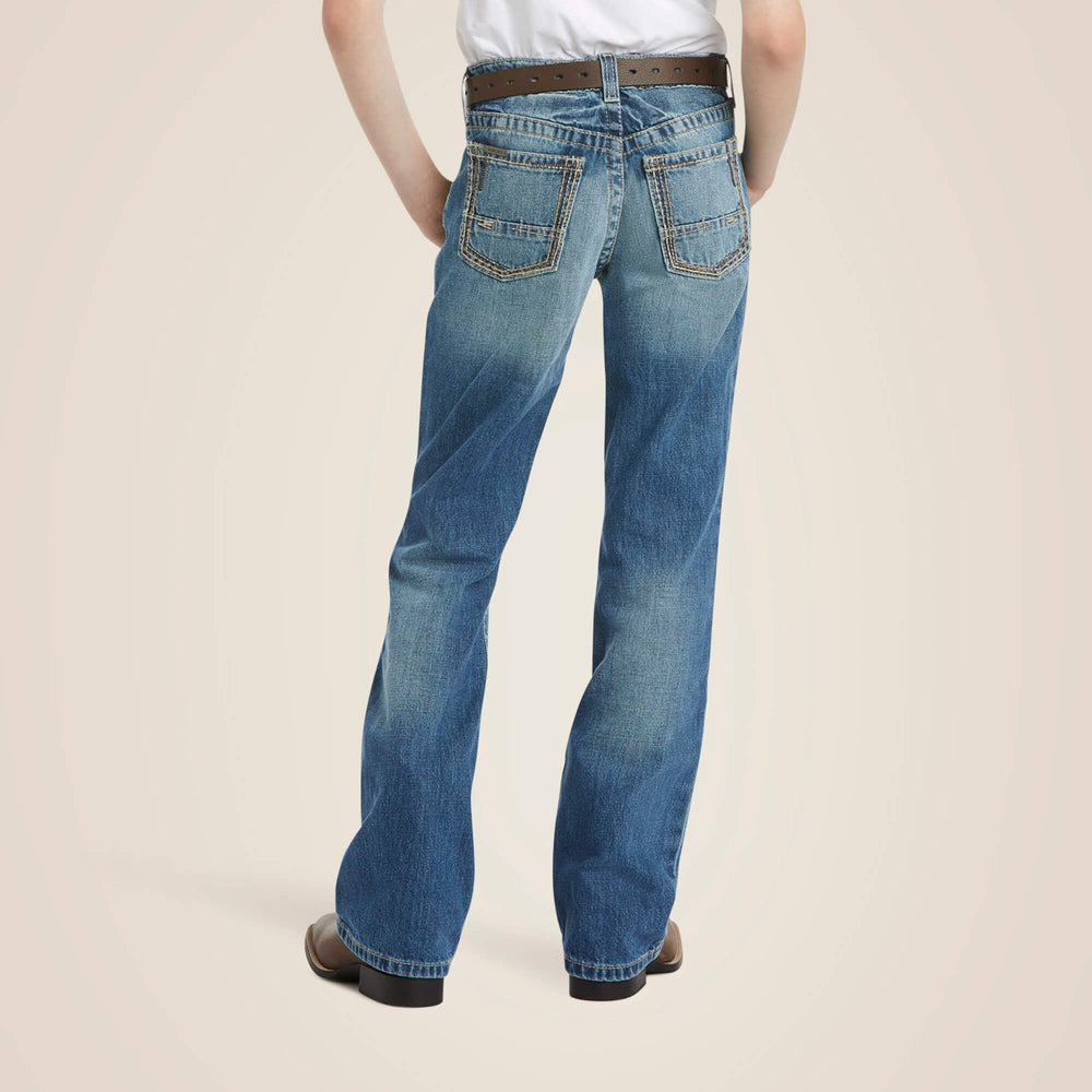 Ariat B4 Relaxed Boundary Boot Cut Jean Kids