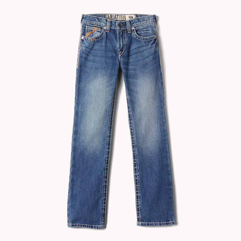 Ariat B5 Slim Charger Stackable Straight Leg Jean Kids