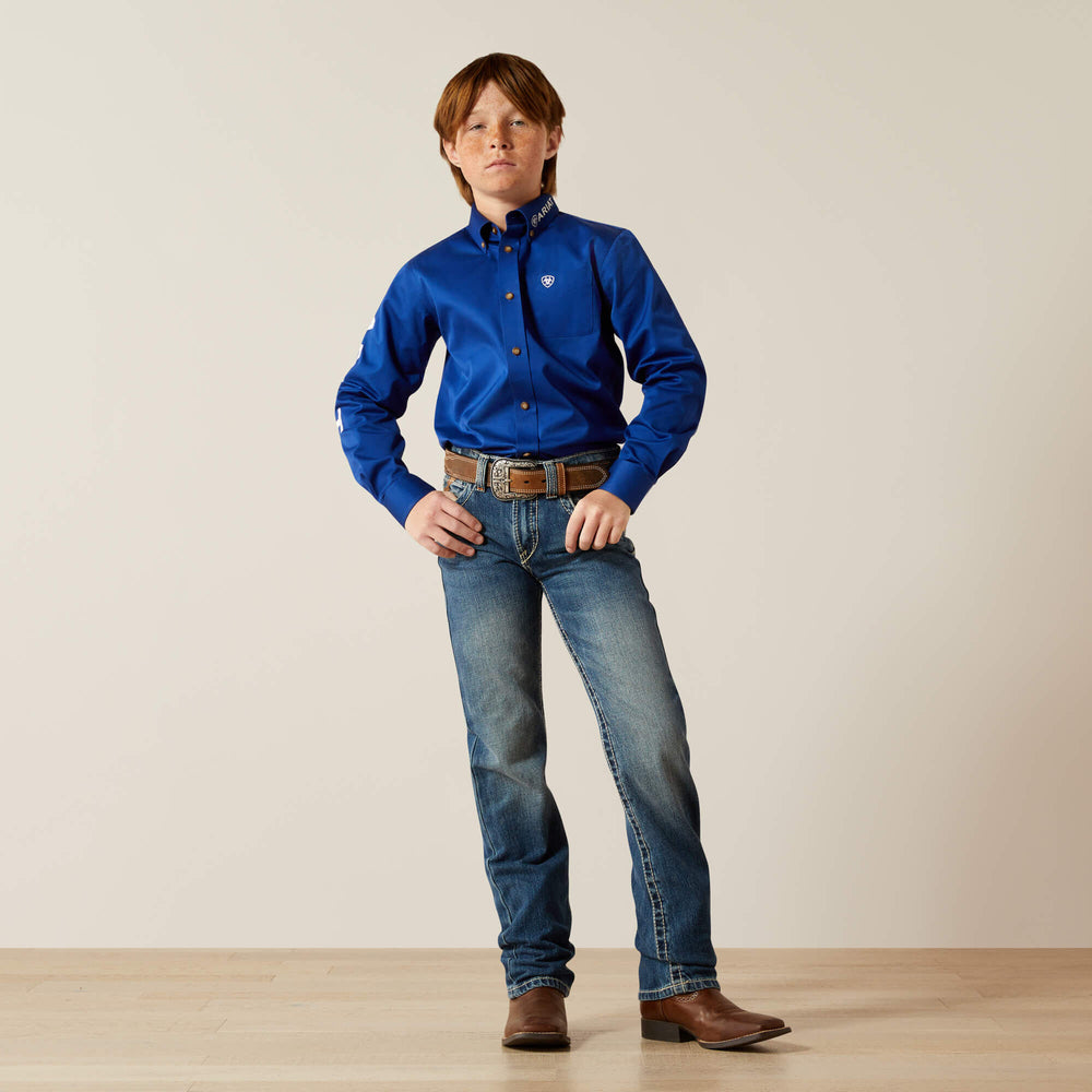 Ariat B5 Slim Charger Stackable Straight Leg Jean Kids