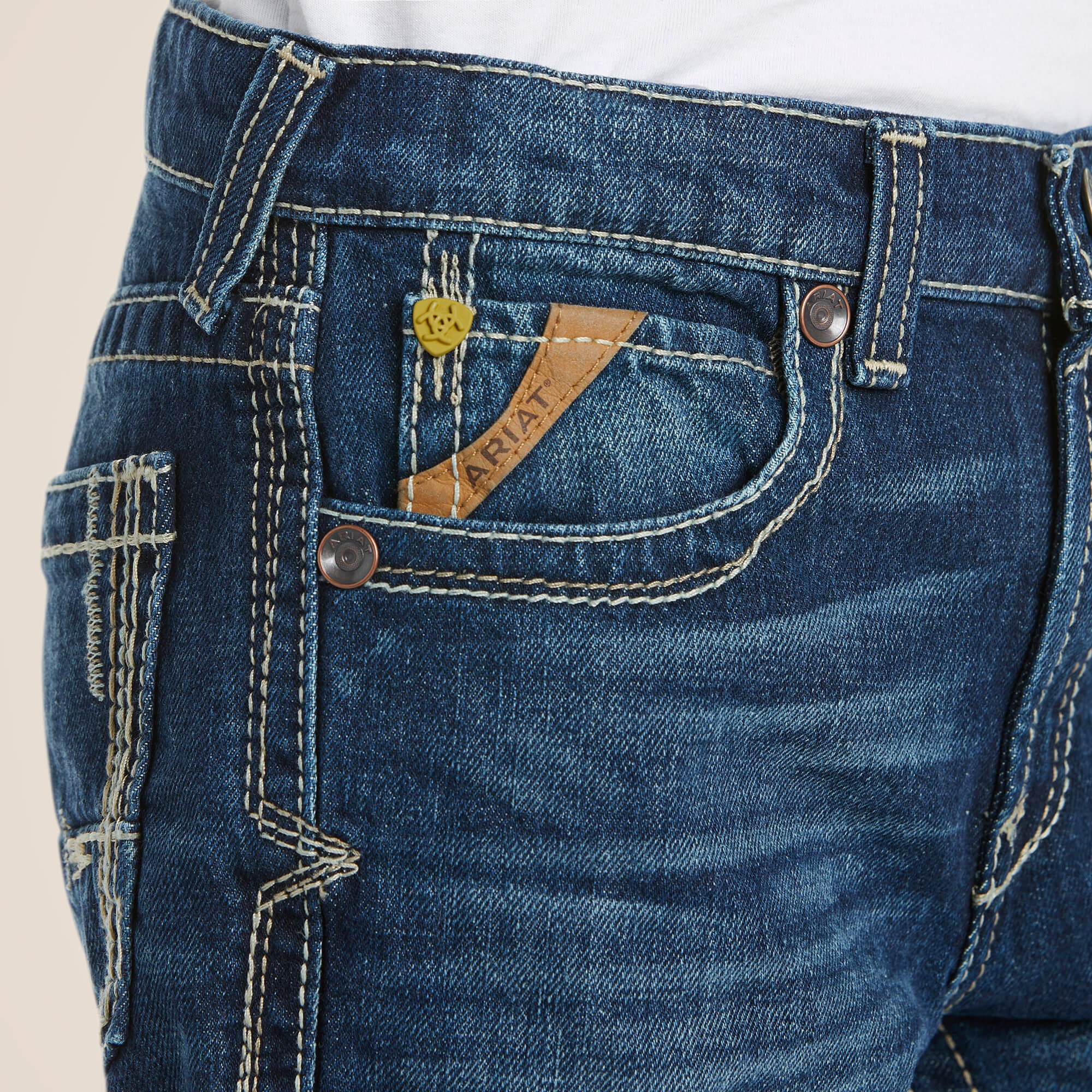 Ariat B5 Slim Boundary Stackable Straight Leg Jean Kids