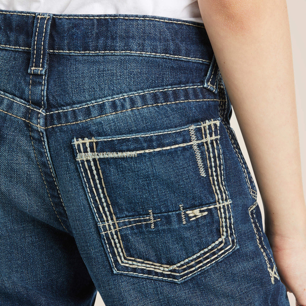 Ariat B5 Slim Boundary Stackable Straight Leg Jean Kids