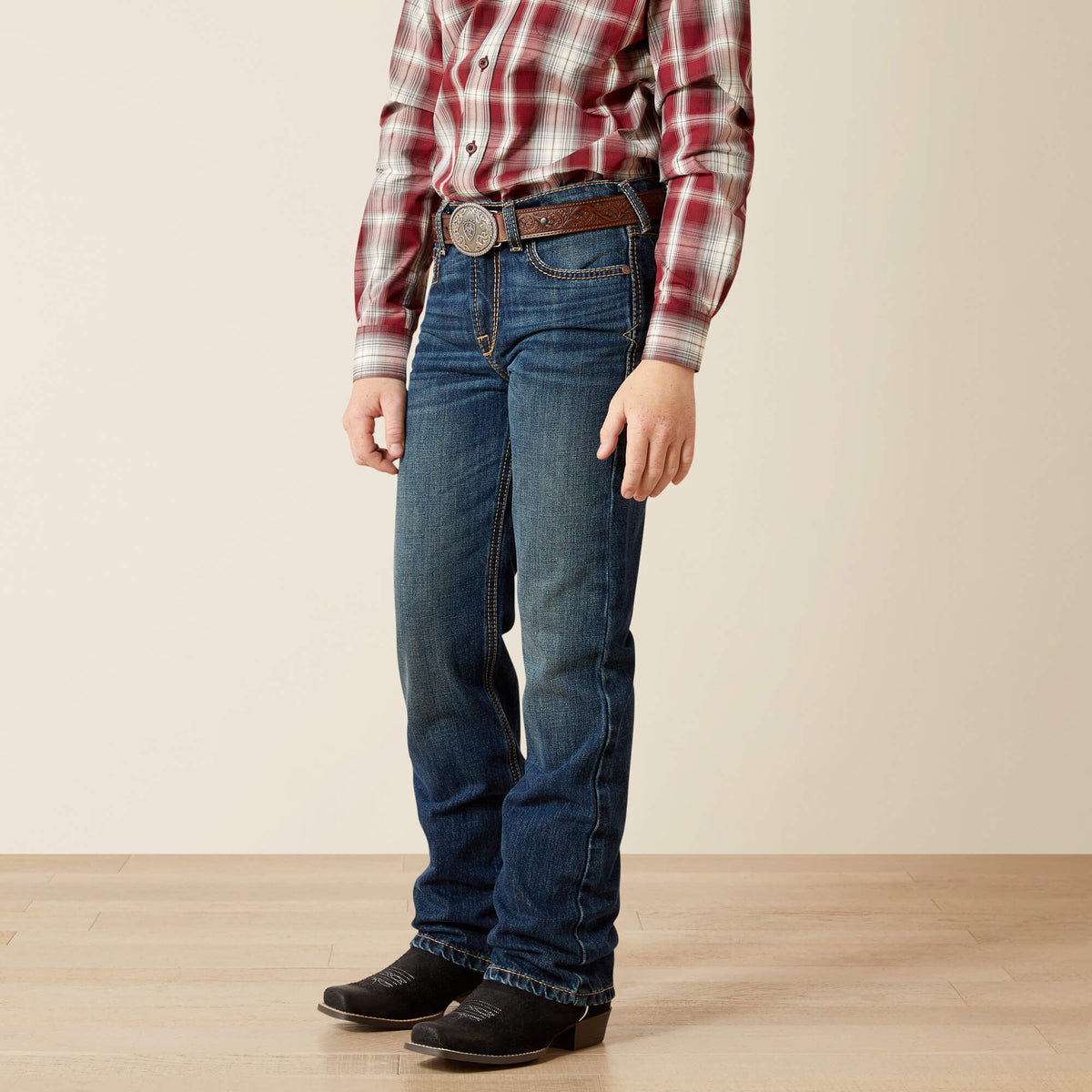 Ariat B4 Relaxed Baron Boot Cut Jean Kids