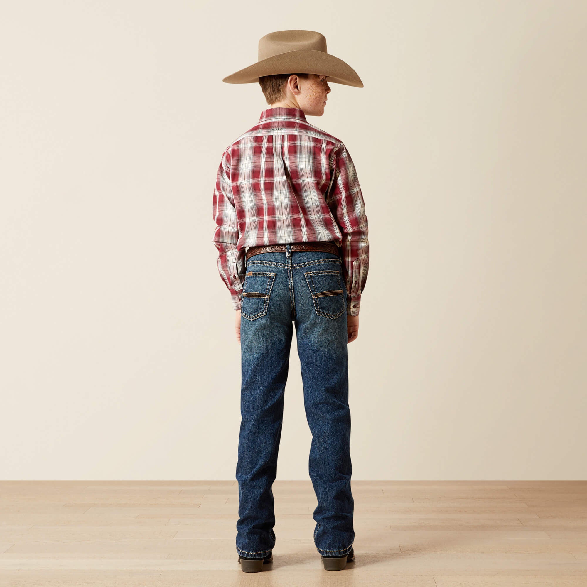 Ariat B4 Relaxed Baron Boot Cut Jean Kids