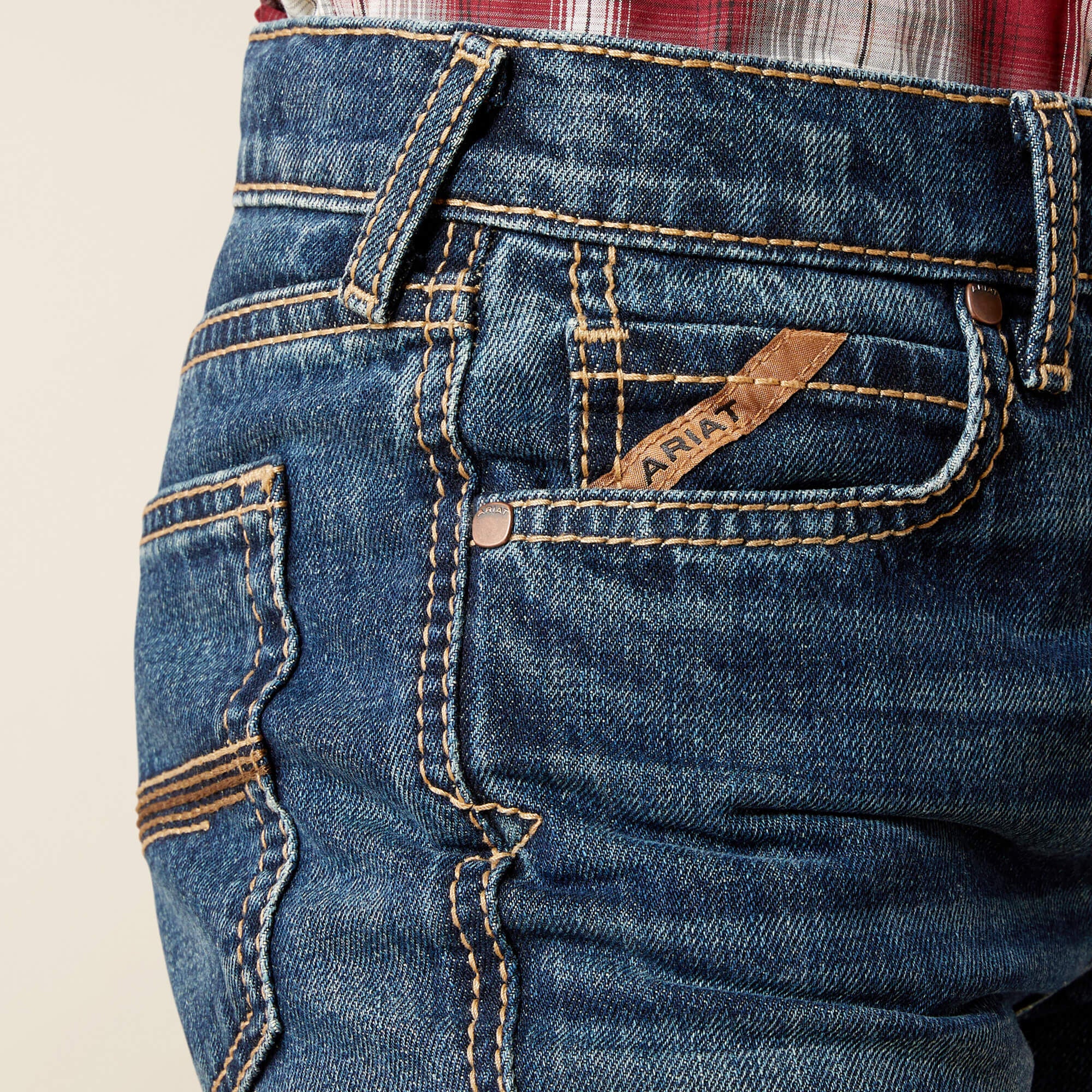 Ariat B4 Relaxed Baron Boot Cut Jean Kids