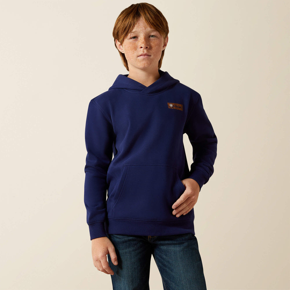 Ariat Ariat Woodshop Stack Hoodie Kids