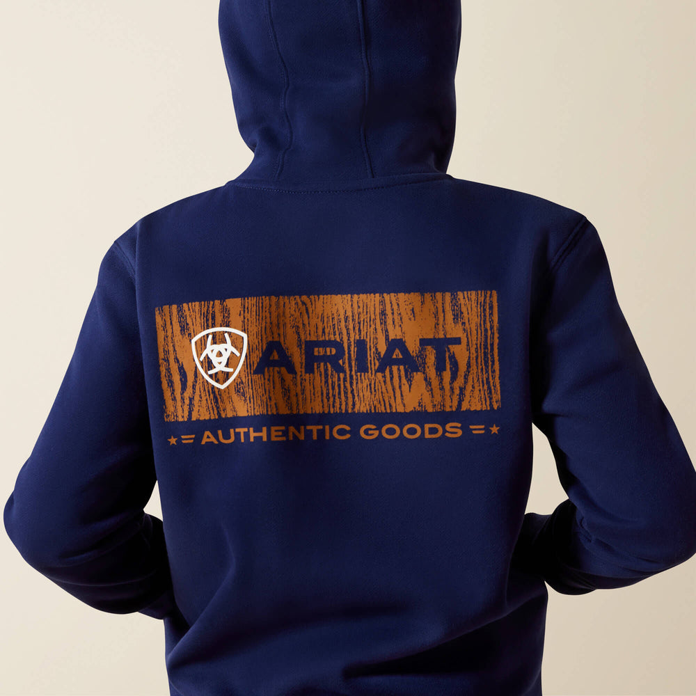 Ariat Ariat Woodshop Stack Hoodie Kids