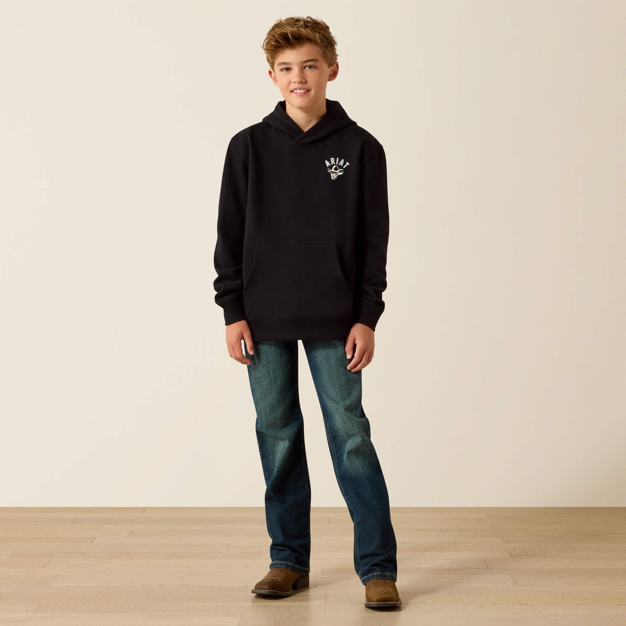Ariat Ariat Stitched Skull Hoodie Kids