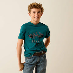 Ariat Ariat Cattle Skull Freedom T-Shirt Kids