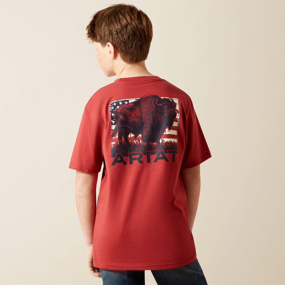 Ariat Ariat Buffalo Flag T-Shirt Kids