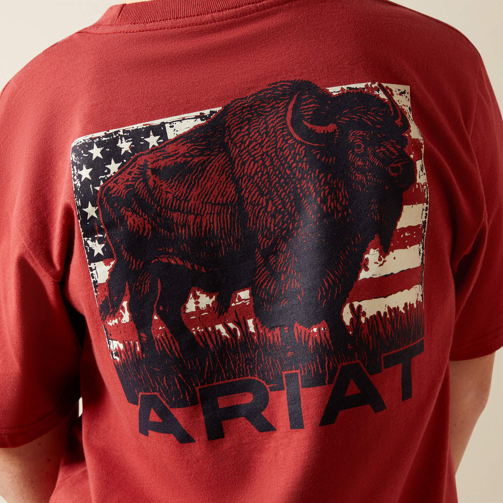 Ariat Ariat Buffalo Flag T-Shirt Kids