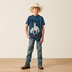 Ariat Ariat Flag Bronco T-Shirt Kids