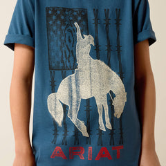 Ariat Ariat Flag Bronco T-Shirt Kids