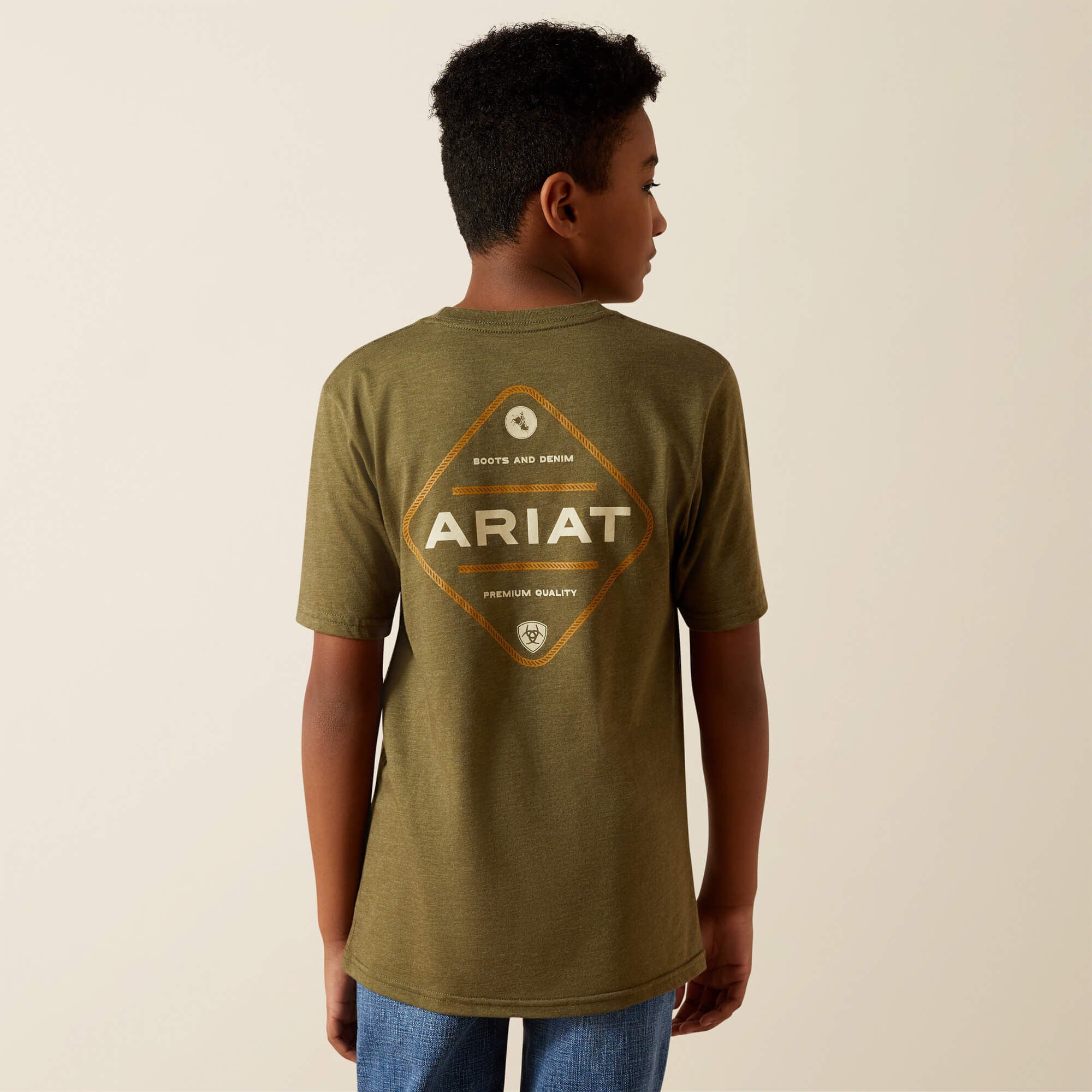 Ariat Ariat Roped Diamond T-Shirt Kids