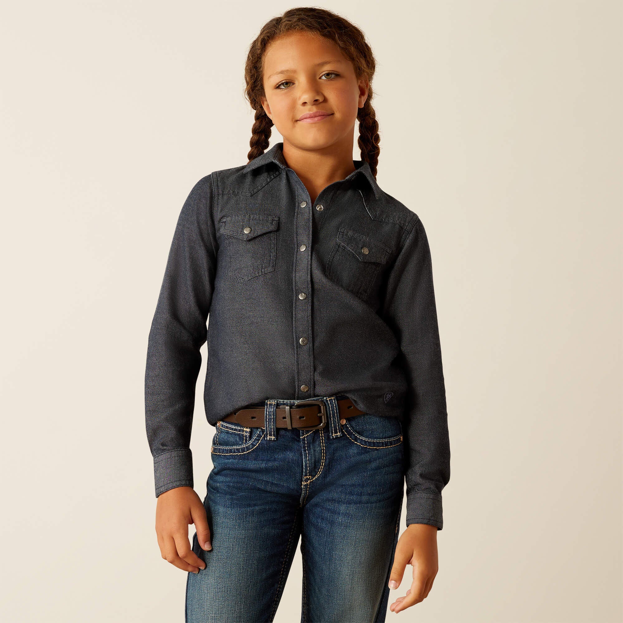 Ariat Chambray Shirt Kids