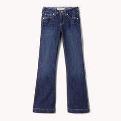 Ariat Trouser Mid Rise Stretch Ella Wide Leg Jean Kids