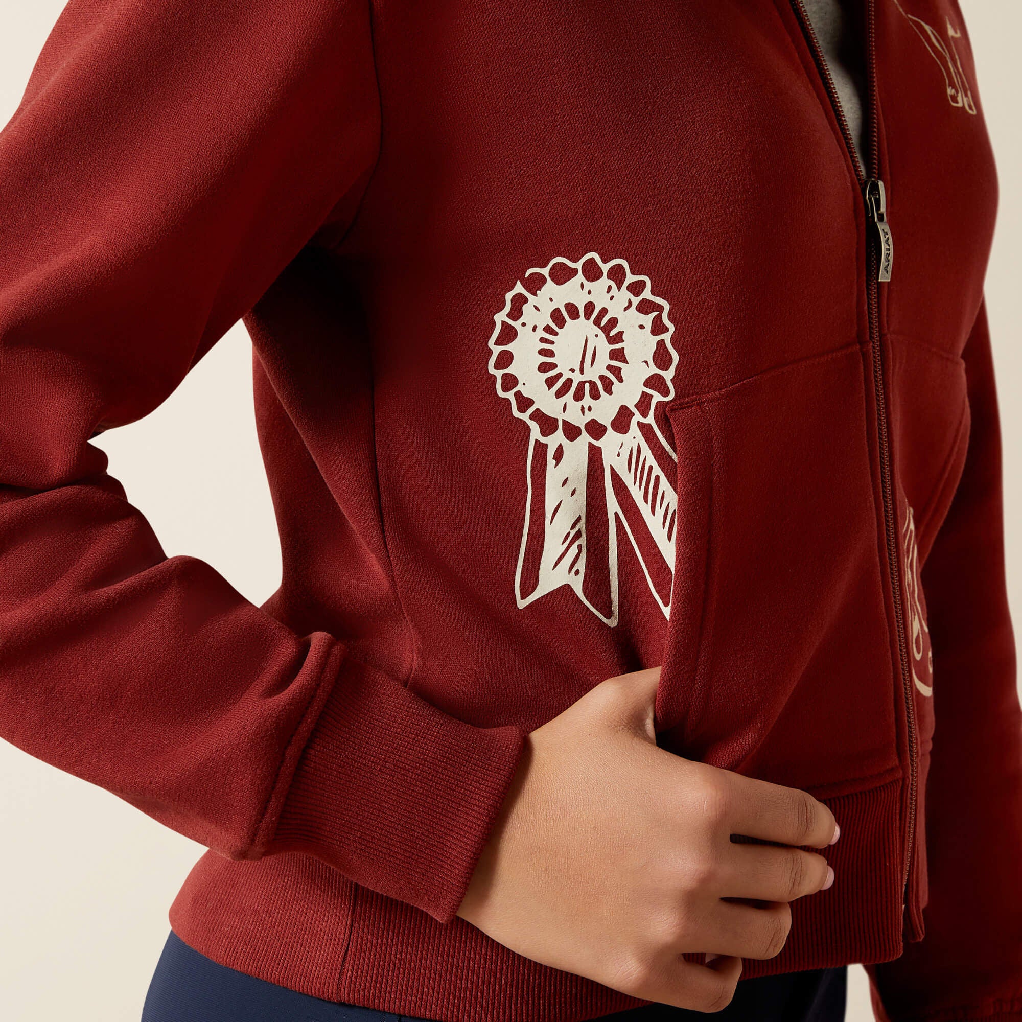 Ariat Spiffy Full Zip Sweatshirt Kids