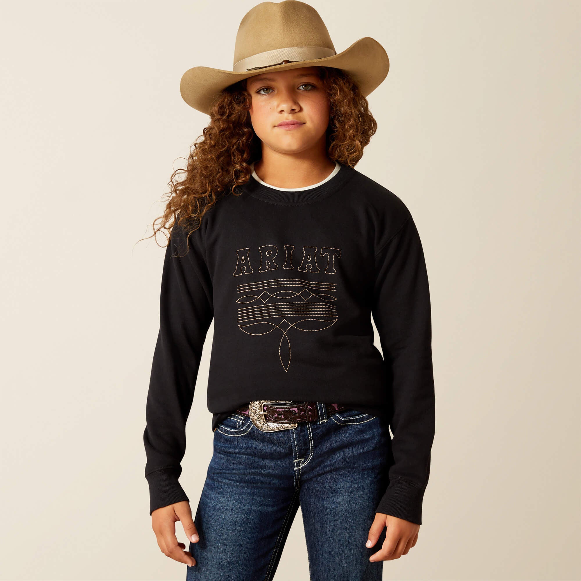 Ariat Booted Logo Sweatshirt Kids
